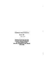 [1987-03] Periphyton and water quality relationships in the Everglades water conservation areas, 1978-1982