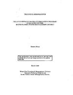 [1988-03] Orlando Retrofit Water Conservation Program Evaluation by the South Florida Water Management District