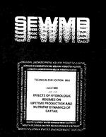 [1988-06] Effects of hydrologic regimes on lifetime production and nutrient dynamics of cattail