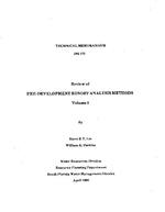 [1989-04] Review of Pre-Development Runoff Analysis Methods