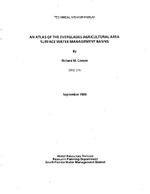 [1989-09] An atlas of the Everglades agricultural area surface water management basins