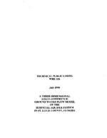 [1995-07] A Three-Dimensional Finite Difference Ground Water Flow Model of the Surficial Acquifer in St. Lucie County, Florida