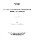 Hydrologic conditions of Lake Okeechobee (November 1, 1999 to June 30, 2000)