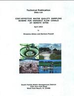 Cost-effective water quality sampling scheme for variable flow canals at remote sites