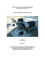 [2007-03] Flow Rating Analysis for Pump Station G349C Stormwater Treatment Area No 5