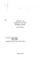 [1979-04] Caloosahatchee River Oxbows: Environmental Inventory
