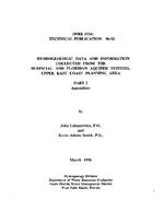 [1996-03] Hydrogeologic Data and Information Collection from the Surficial and Florida Aquifer Systems, Upper East Coast Planning Area