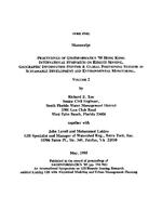 [1995-05] Proceedings of GeoInformatics '95 Hong Kong International Symposium on Remote Sensing, Geographic Information Systems & Global Positioning Systems in Sustainable Development and Environmental Monitoring. Volume 2