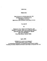 [1996-04] Proceedings of GeoInformatics '96 International Symposium on GIS/Remote Sensing: research, development and applications. Volume II