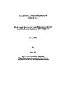 [1998-06] Hydrologic report of Lake Kissimmee Basin and preferred database development