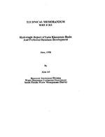 Hydrologic report of Lake Kissimmee Basin and preferred database development