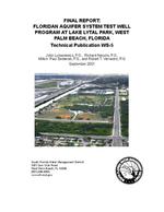 [2001-09] Floridan Aquifer system test well program at Lake Lytal Park, West Palm Beach, Florida