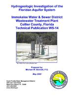 [2002-05] Hydrogeologic investigation of the Floridan Aquifer system : Immokalee water & sewer district wastewater treatment plant, Collier County, Florida