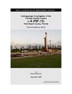 [2008-09] Hydrogeologic investigation of the Floridan Aquifer system L-8 (PBF-15) Palm Beach County, Florida