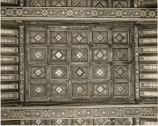 Biltmore Country Club: decorated ceiling. Coral Gables, Florida - Recto