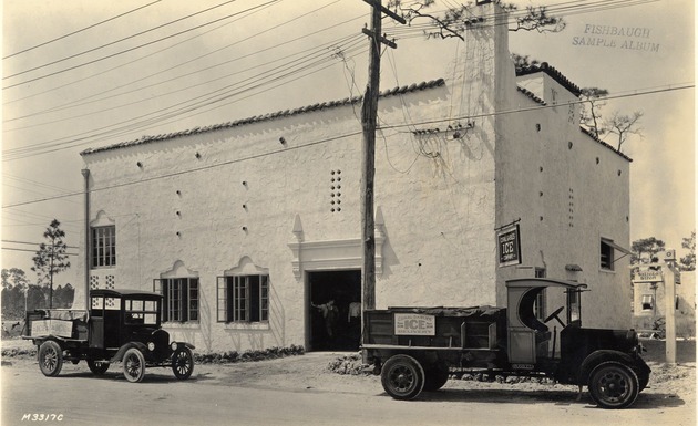 Coral Gables Ice Company. Business District, Coral Gables, Florida - recto