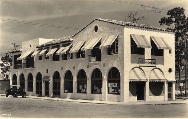 Pollock & Berg Inc. building. Business District, Coral Gables, Florida - recto