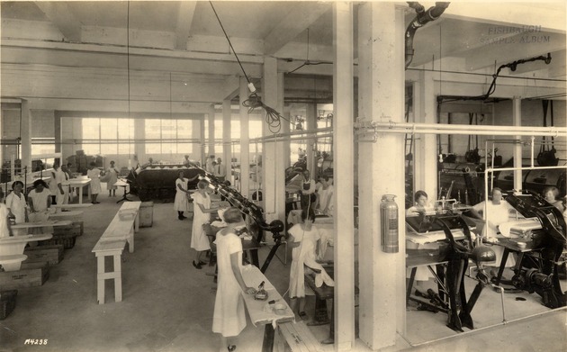 Interior of Coral Gables Laundry. Business District, Coral Gables, Florida - Recto