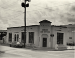 [1981-10] Gables Hair Styling salon, previously Miami Daily News building. Business District, Coral Gables, Florida