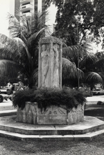 Coral Gables Woman's Club fountain. Coral Gables, Florida