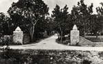 George Merrick's house gateway. Coral Gables, Florida