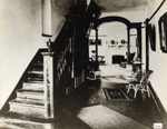 George Merrick's house entrance hallway and staircase. Coral Gables, Florida