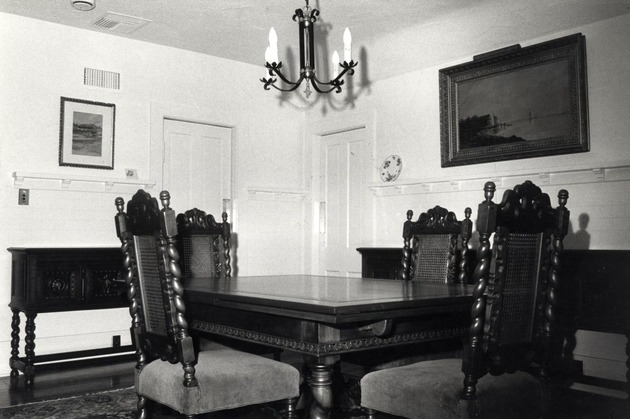 George Merrick's house dining room. Coral Gables, Florida - Recto
