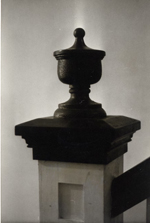 George Merrick's house. Staircase newel post cap. Coral Gables, Florida