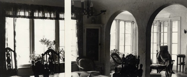 George Merrick's house. Interior panoramic view. Coral Gables, Florida - Recto_left_side