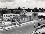 Old Police and Fire Station Building cornerstone ceremony. Coral Gables, Florida