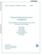 Climate proofing infraestructure in Bangladesh