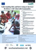 Understanding risk and intervening to increase resilience with vulnerable communities