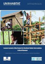 Lessons learned and way forward for resilient shelter interventions in rural Myanmar
