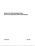 [2011] Review of the IFRC-led Shelter Cluster