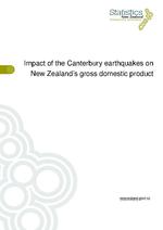 Impact of the Canterbury earthquakes on New Zealand's gross domestic product
