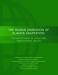 The Human Dimension of Climate Adaption