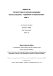 [2009] Manual on retrofitting of existing vulnerable school buildings - assessment to retrofitting