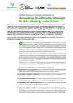[2010] Global insurance industry statement on adapting to climate change in developing countries