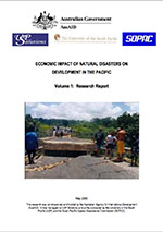 Economic impact of natural disasters on development in the Pacific