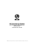 [2000-05] GIS technology for disasters and emergency management