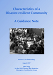 Characteristics of a disaster-resilient community