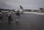 [1995-09/1996-01] Plane ride, Guantanamo Bay Naval Base 2