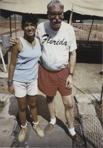 Kenneth Shartz and unidentified woman, Guantanamo Bay Naval Base