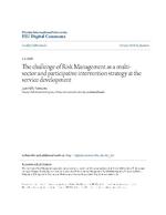 The challenge of risk management as a multi-sector and participative intervention strategy at the service development
