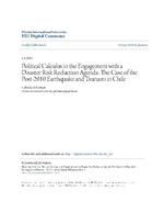[2010] Political calculus in the engagement with a disaster risk reduction agenda