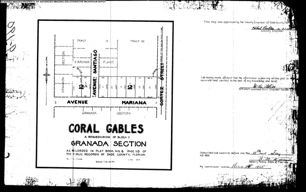 Coral Gables Granada Section