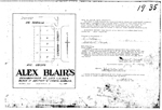 Alex Blair's Resubdivision of Lots 11, 12, 13 & 14 Block 17 Section "C" Coral Gables