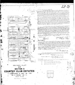 [1928-05] Revised Plat of Section 3 Country Club Estates