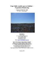 Cape Sable Seaside Sparrow Habitat – Vegetation Monitoring: FY 2009 - Final Report