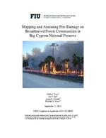 Mapping and Assessing Fire Damage on Broadleaved Forest Communities in Big Cypress National Preserve
